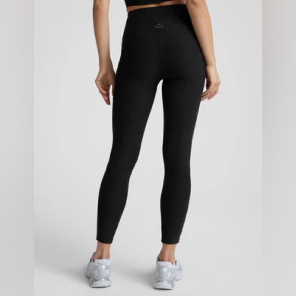Beyond Yoga Spacedye Black Leggings Size 3X Pockets